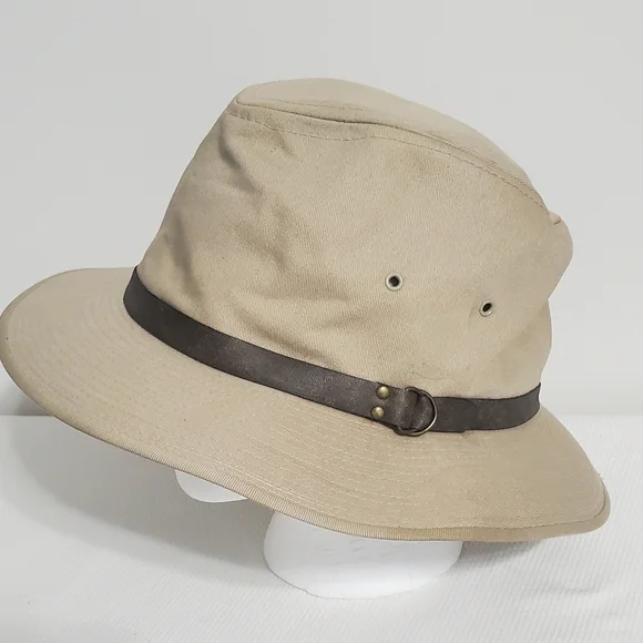 Stetson | Accessories | Stetson Beige Safari Fedora Hat With  display picture 1